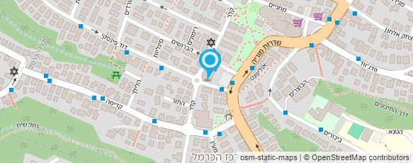 מפת הגעה אל רחיצת אורנים