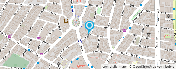 מפת הגעה אל עו"ד זומרפלד דוד