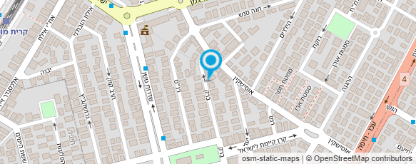 מפת הגעה אל שיר גבאי - מאפרת מקצועית