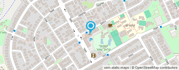 מפת הגעה אל Pizz stop עומר