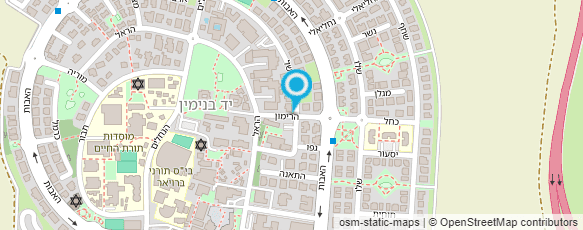 מפת הגעה אל עו"ד דג'דו בן טוב כנרת