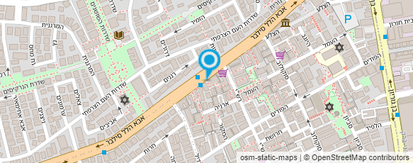 מפת הגעה אל עו"ד שגב יעקב