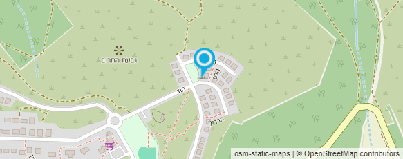 מפת הגעה אל יאיר גניגר אוסטיאופת