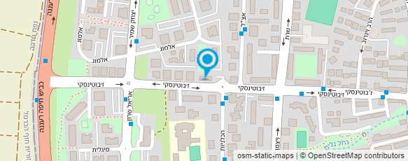 מפת הגעה אל גלידריית אדלה