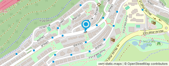 מפת הגעה אל עינב דאודאו