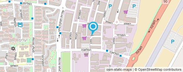 מפת הגעה אל ג'אדי - פלאפל חומוס בר