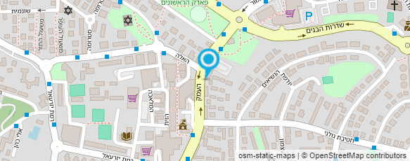 מפת הגעה אל סיון רביב עיצוב שיער