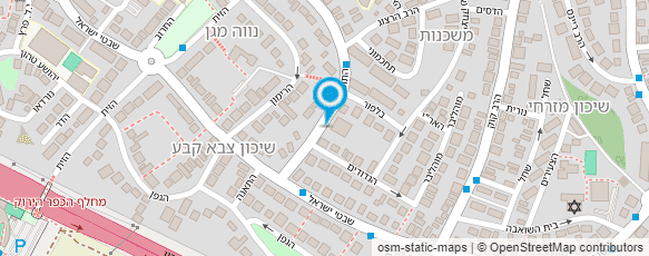 מפת הגעה אל מספרת אבי