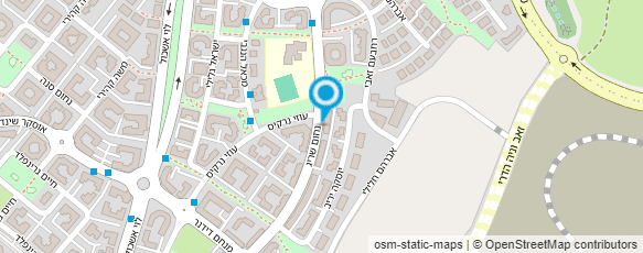 מפת הגעה אל glam - יערית זוהר