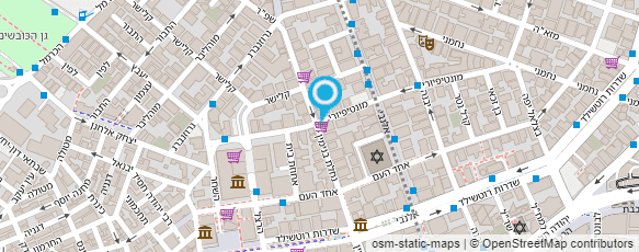 מפת הגעה אל Inail Israel איינייל ישראל