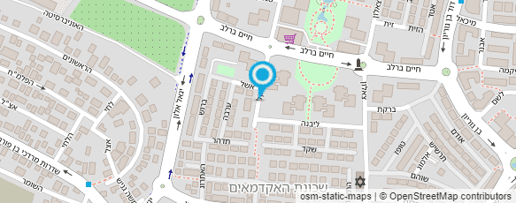 מפת הגעה אל בוקעי אסף