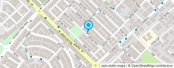 מפת הגעה אל חנית גבאי