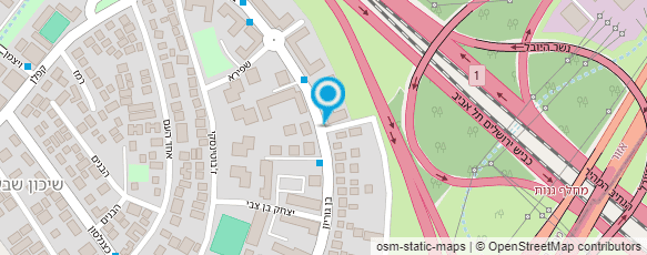 מפת הגעה אל עו"ד יאיר כרמית