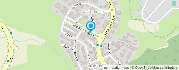 מפת הגעה אל בדק בית