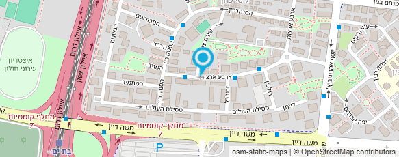 מפת הגעה אל מטר ניקיונות