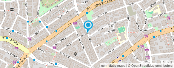 מפת הגעה אל סלון דבורה