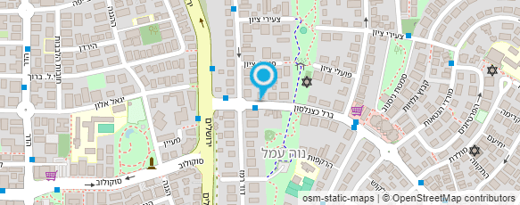 מפת הגעה אל Mor Levi makeup