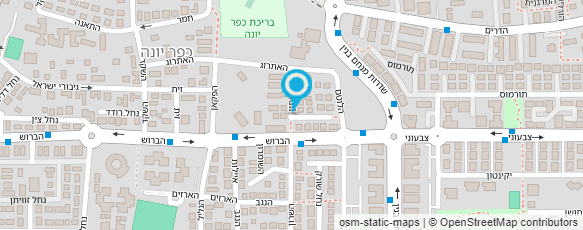 מפת הגעה אל רותי פדיקור רפואי