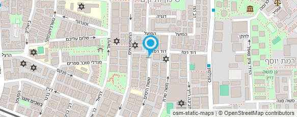 מפת הגעה אל ביוטי של יום הולדת