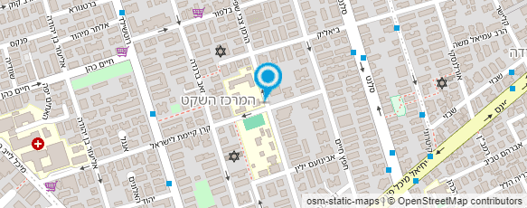 מפת הגעה אל מתנ"ס המרכז