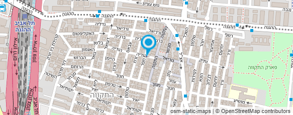 מפת הגעה אל הקובייה תל אביב