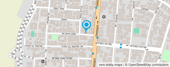 מפת הגעה אל עו"ד דדון שמעון