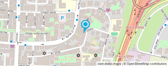 מפת הגעה אל עו"ד בן יעקב בת-שבע