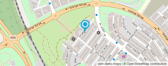 מפת הגעה אל בית המסגר