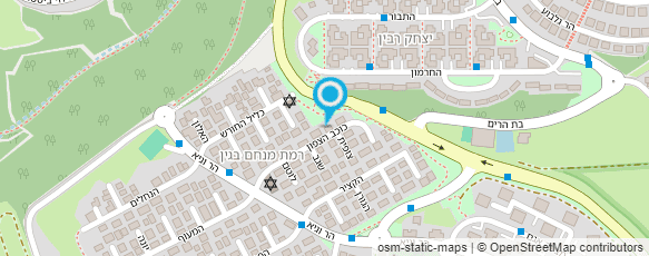 מפת הגעה אל מ.א מערכות אבטחה ותקשורת