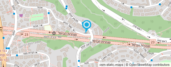 מפת הגעה אל בלון שלי  שלומי וגלית