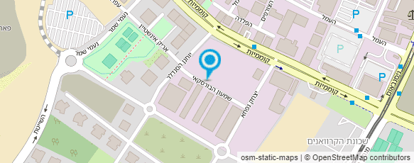 מפת הגעה אל חניון הקוממיות