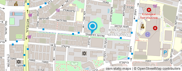 מפת הגעה אל פרופ' ארגוב אביזהר