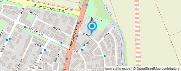 מפת הגעה אל אלין שלג