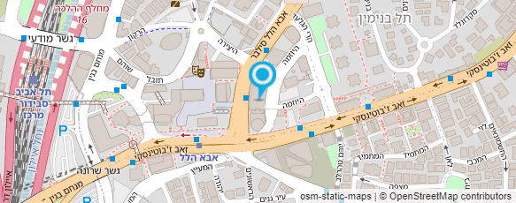 מפת הגעה אל בורגרים