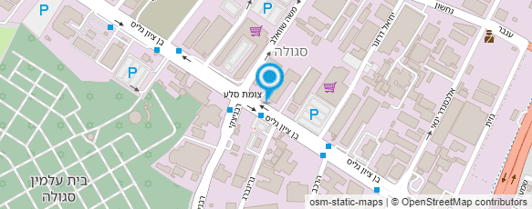 מפת הגעה אל AMORE - בית לאירועים בעיר