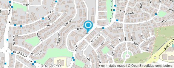 מפת הגעה אל מוניות לב העיר