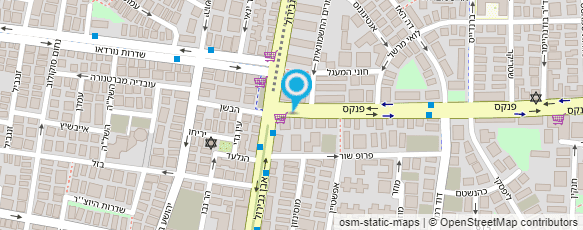 מפת הגעה אל עו"ד מרגלית יהונתן