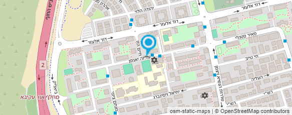 מפת הגעה אל ינון גבאי קלידן