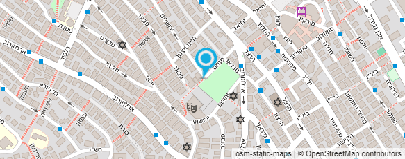 מפת הגעה אל טני פריד מאפרת מקצועית