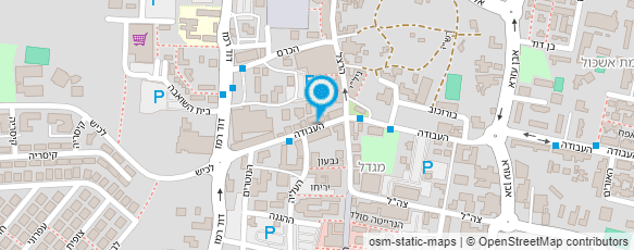 מפת הגעה אל ליאל קאפח בניית ציפורניים