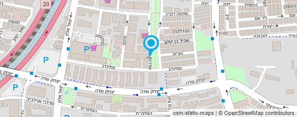 מפת הגעה אל משרד פרסום יו אקטיב מדיה