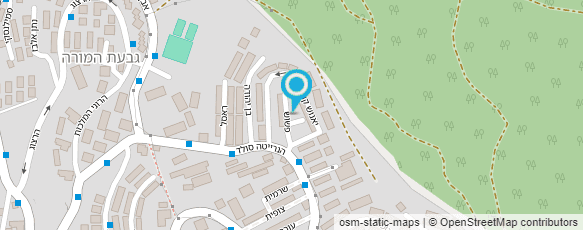 מפת הגעה אל קייטרינג בגבעה