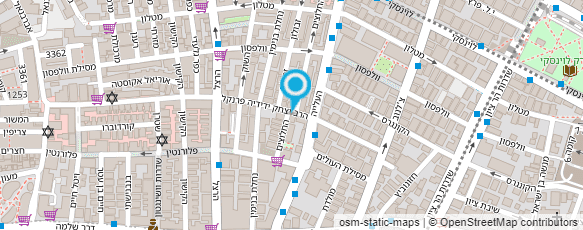 מפת הגעה אל אורי לוי בודק חשמל