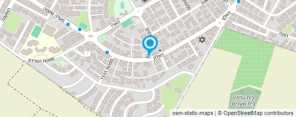 מפת הגעה אל טלי שמל צילום