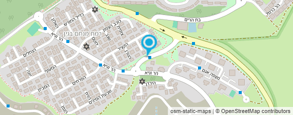 מפת הגעה אל שיראל עיצוב שיער