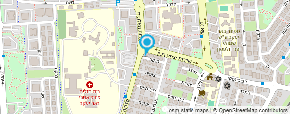 מפת הגעה אל קליניקת עופרים מפת הגעה אל קליניקת עופרים