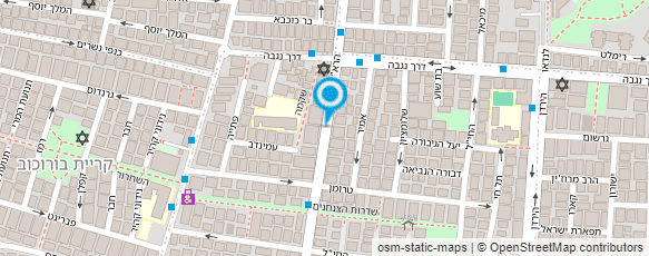 מפת הגעה אל עו"ד עמוס דנקנר יניב