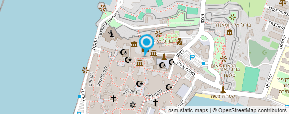 מפת הגעה אל מסעדת באשא