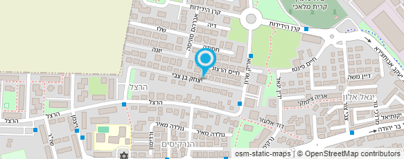 מפת הגעה אל זוהר רפאל  החלקות שיער