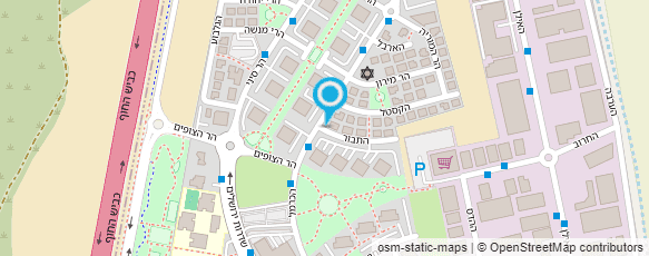 מפת הגעה אל גן המלאך דניאל